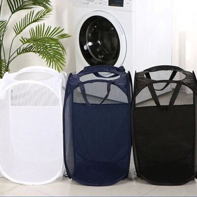 Large Foldable Laundry Washing Clothes Storage Bag Hamper Ba