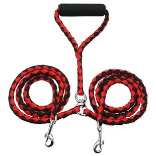 for Double High quality Pet Dogs Rope Traction Leashes