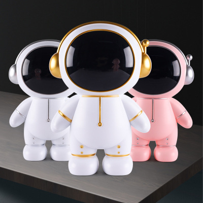 Creative Panda Spaceman Piggy Bank Unbreakable Kids Children