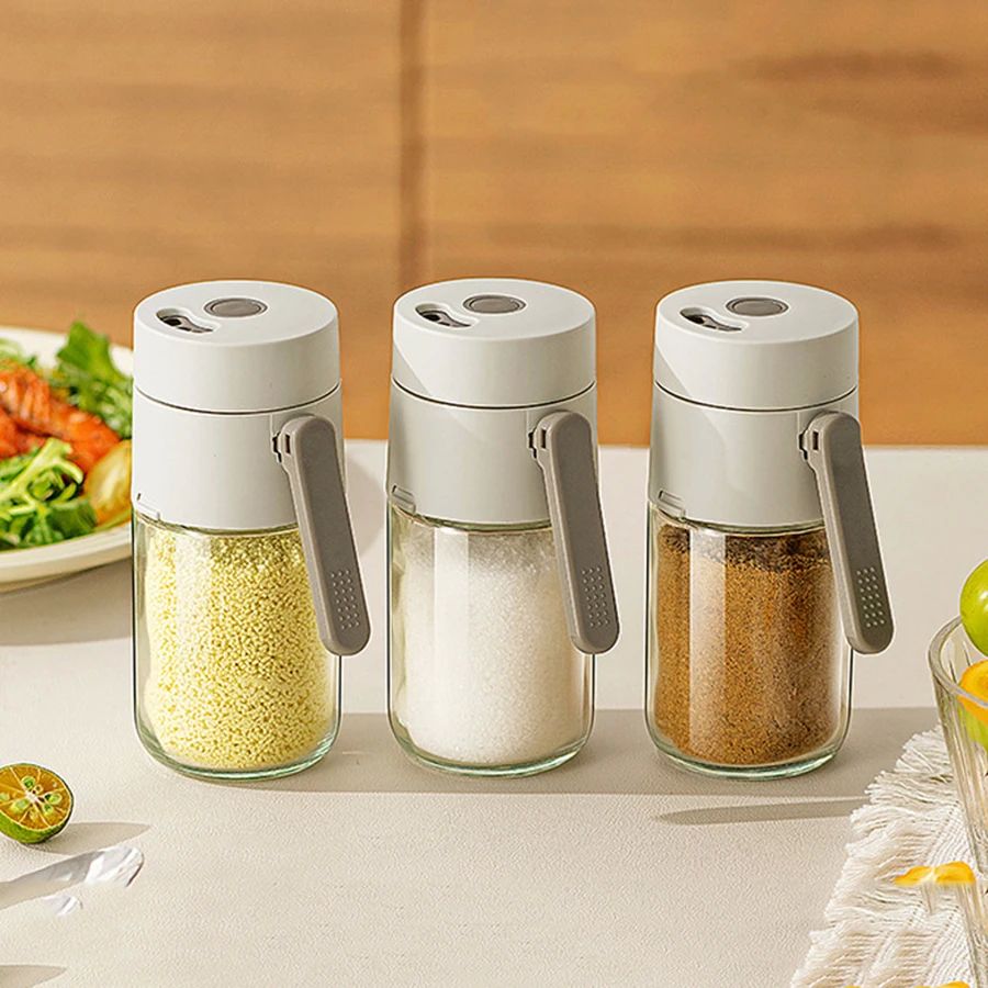 0.5 Grams Pepper Shaker Can Jar PushType Seasoning Container