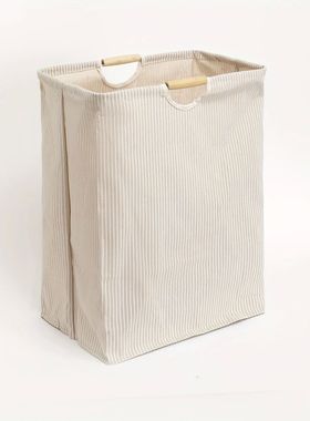 1pc Large Dual-handle Laundry Hamper, Dirty Clothes Hamper F
