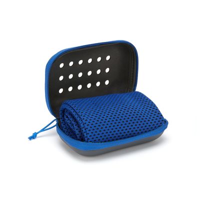 Sports Towel 100% Polyester Fiber Cold Feeling Towel Silicon