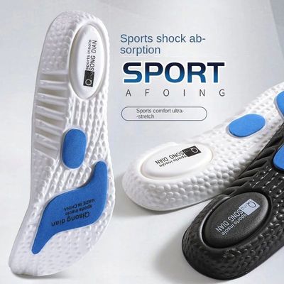 Sports Insoles High Elasticity Shock-Absorbing Sweat-Absorbi