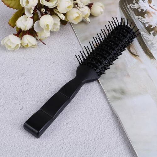 NEW 1PC Men Plastic Vent Hair Brush Comb Anti-Static, Massag