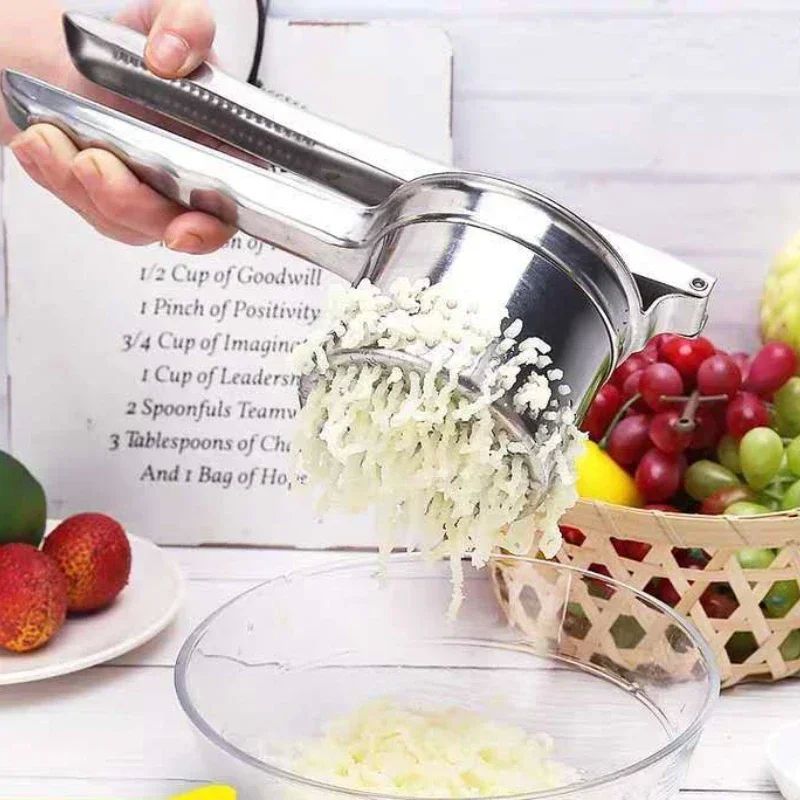 Masher Ricer Press Mashed Potatoes Stainless Steel Crushing