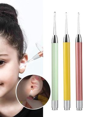 1PCS Luminous Ear Wax Cleaner LED Light Earpick Earwax Remov