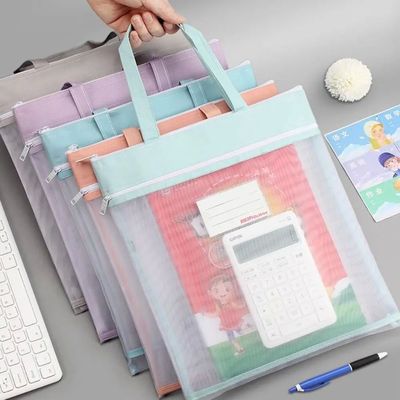 Minimalist Homework Stationery Student Storage Bags Test Pap