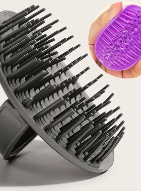2pcs Head Shampoo Brush Head Massage Hair Washing Comb Scalp