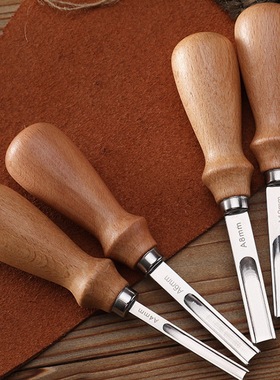 Leather edge cutting tool, leather art thinning tool, polish