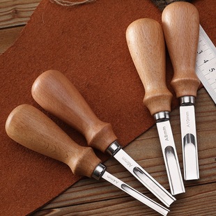 Leather edge cutting tool, leather art thinning tool, polish