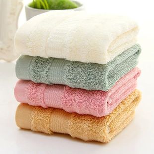 Square Pcs Fiber Thickened Large Towel Wool Bamboo Wave
