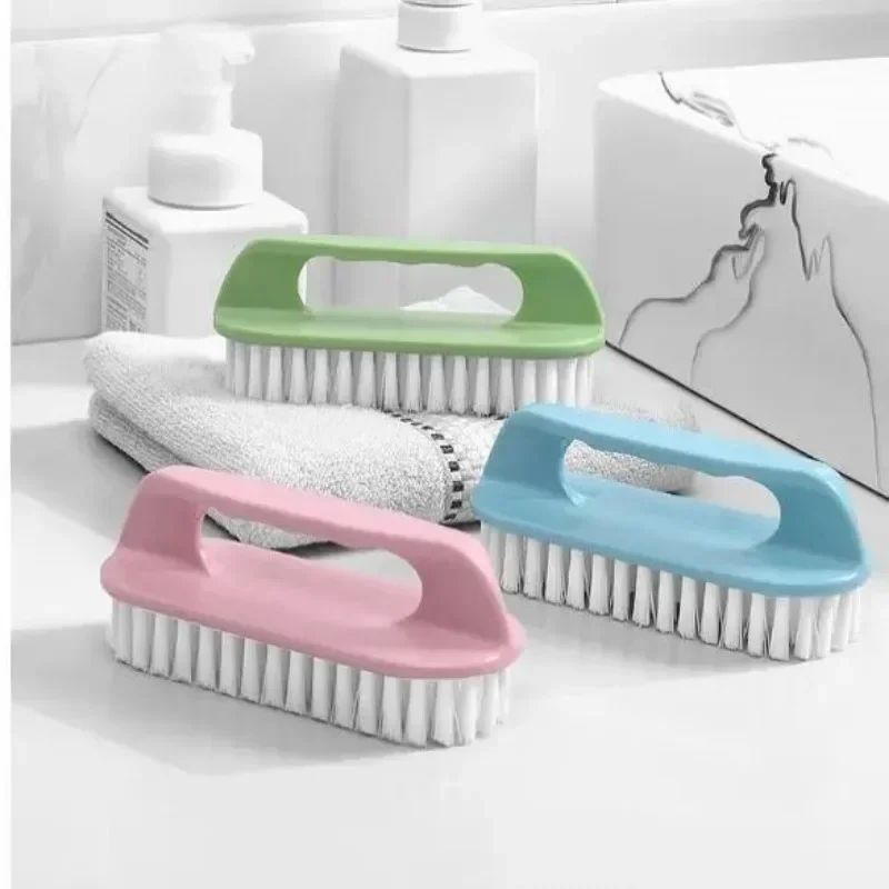1PC Stiff Bristle Shoe Wash Plastic Brush Multi-functional H
