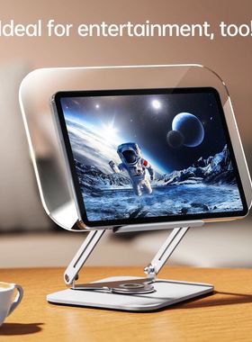 Bisofice R15 Desktop Book Stand for Reading with 360° Rotat