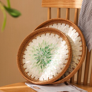 Tray, fruit plate, living room coffee table storage box