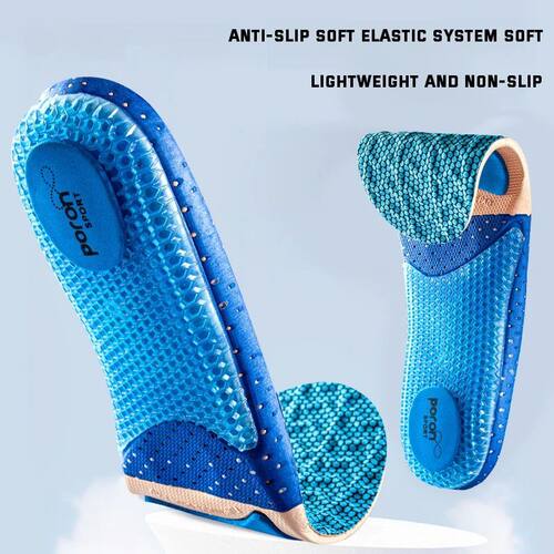 Silicone Orthopedic Insoles for Shoes High Elastic Sport Sho