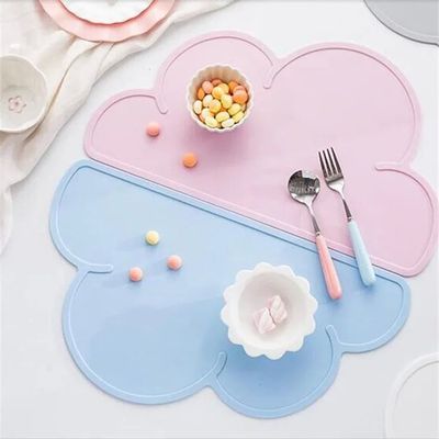 Placemat Kids Plate Mat  Table Pad Food Grade Silicone Water