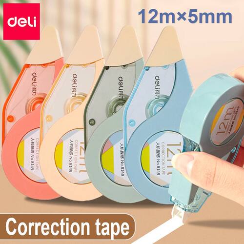 Deli 1/2/3/4pcs Large Capacity Correction Tape Error Erasers