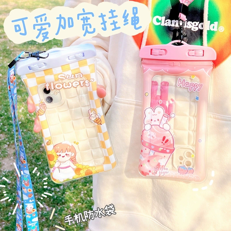 2023Mobile phone waterproof bag touch screen protection case