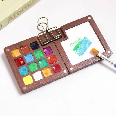 1PC Creative Mini Paint Box Watercolour Paint Painting Outdo