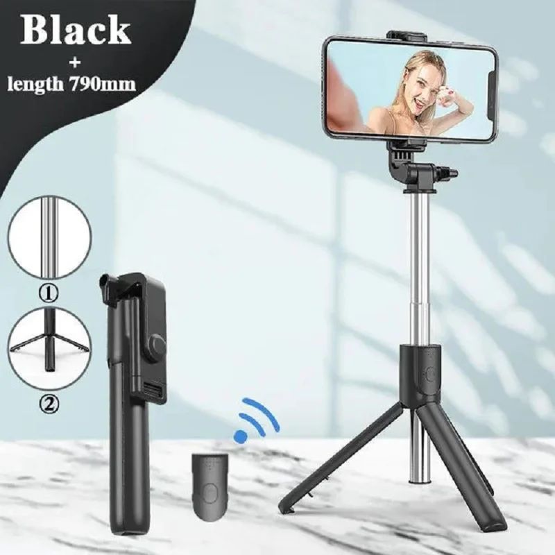 6 In 1 Wireless Bluetooth Selfie Stick Tripod Mobile Phone