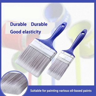 Blue Rubber Handle Sharpening Water-based Brush Tool Decorat