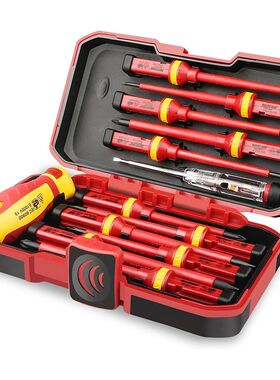 13pcs 1000V VDE Insulated Screwdriver Electrician Repair Too