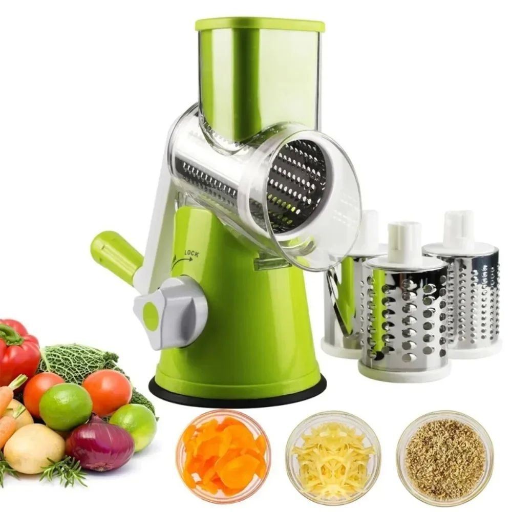 Vegetable Cutter & Slicer Manual Kitchen Cheese Chopper Mach