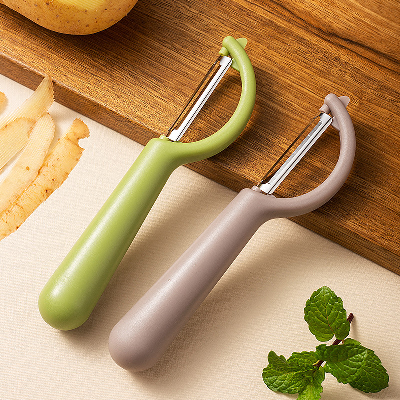 Skin scraper, peeling knife, stainless steel, fruit peeler