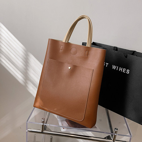 上班通勤简约百搭手提斜挎单肩包