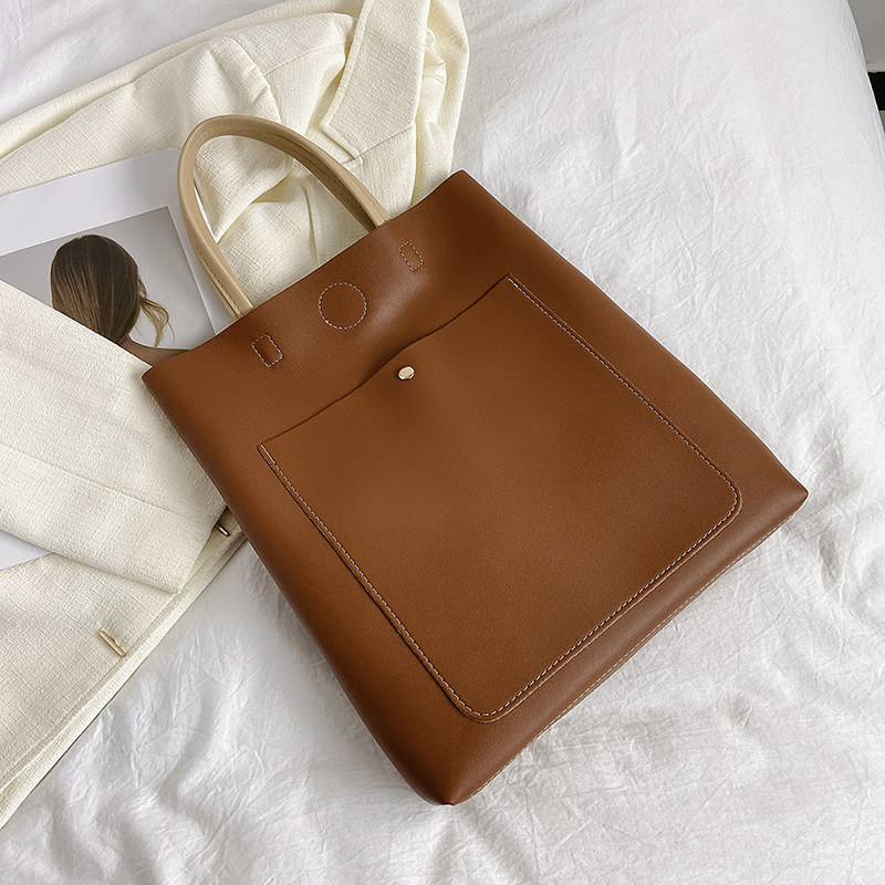 2026新款女韩版学生装书大容量包上班通勤简约百搭手提斜挎单肩包