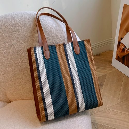 简约百搭单肩女包手提通勤包潮