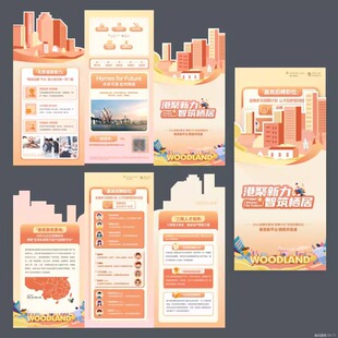 展会招商异形宣传手册设计印刷博物馆动物园房地产置业指南广告单