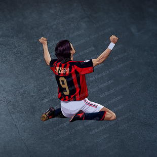 2526米兰汽车贴纸因扎吉欧冠意甲划痕贴防水反光电动车贴行李箱贴