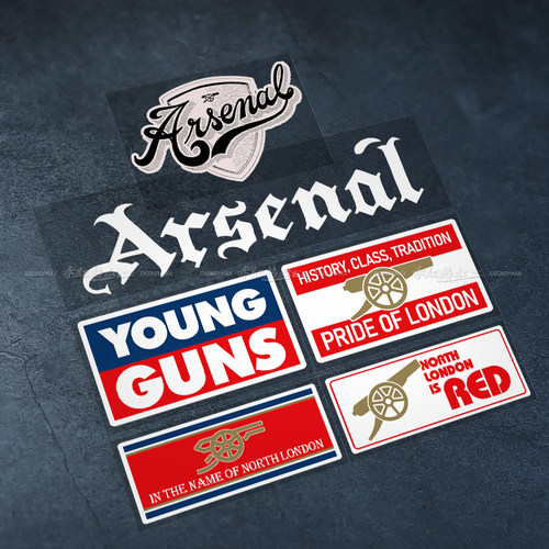 阿森纳枪手防水汽车贴纸