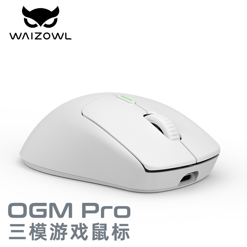 WAIZOWL BGGAMING OGM PRO 무선 2.4G E스포츠 컴퓨터 게임 인체공학적 마우스