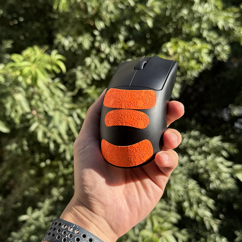 喵呜外设Ultraglide鼠标背部背贴防滑贴适用卓威毒蝰GPW通用背贴