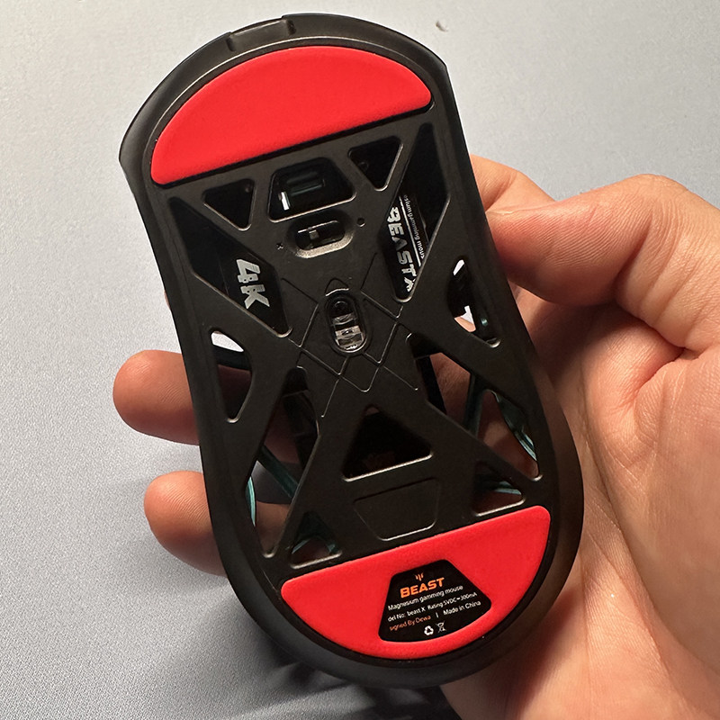 ULTRAGLIDE 마우스 발 스티커 WL WANLING FLOWER BEAST WLMOUSE 마그네슘 알루미늄 테플론 슬라이드 WANLING