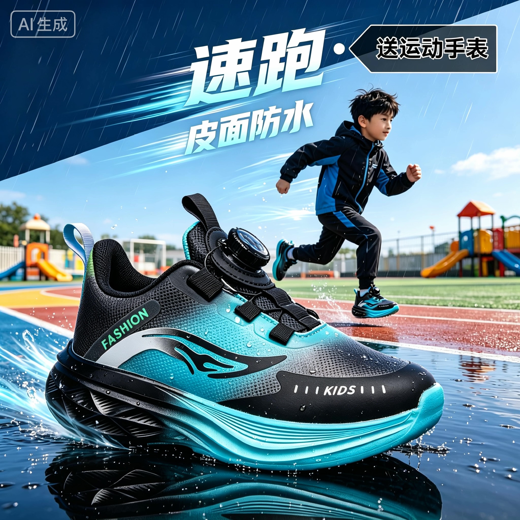 男童鞋子网面透气中大童2026夏款图片