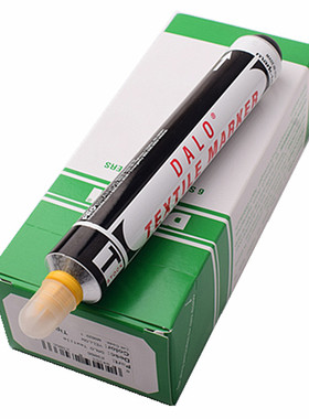 DALO黄油笔纺织笔防柒笔标签笔耐高温不退色笔签标笔记号笔