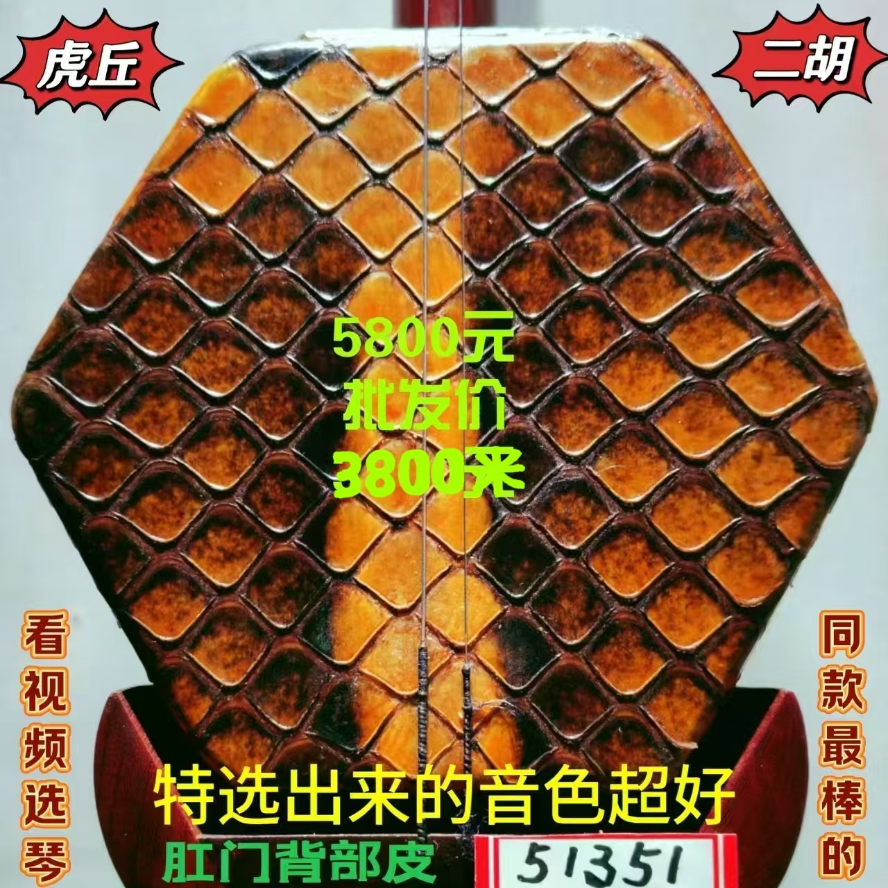 虎丘5135金章特级小叶紫檀二胡肛门背部皮考十级专用二胡宋飞鉴定,乐器/吉他/钢琴/配件,二胡,淘宝优惠券,粉丝福利购,淘宝优惠卷