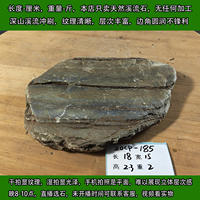 Selected stream stones with a sense of layering and sheet-like texture, one object one shot, shale fish tank landscape stones, natural and original ecological base and balcony thumbnail 8