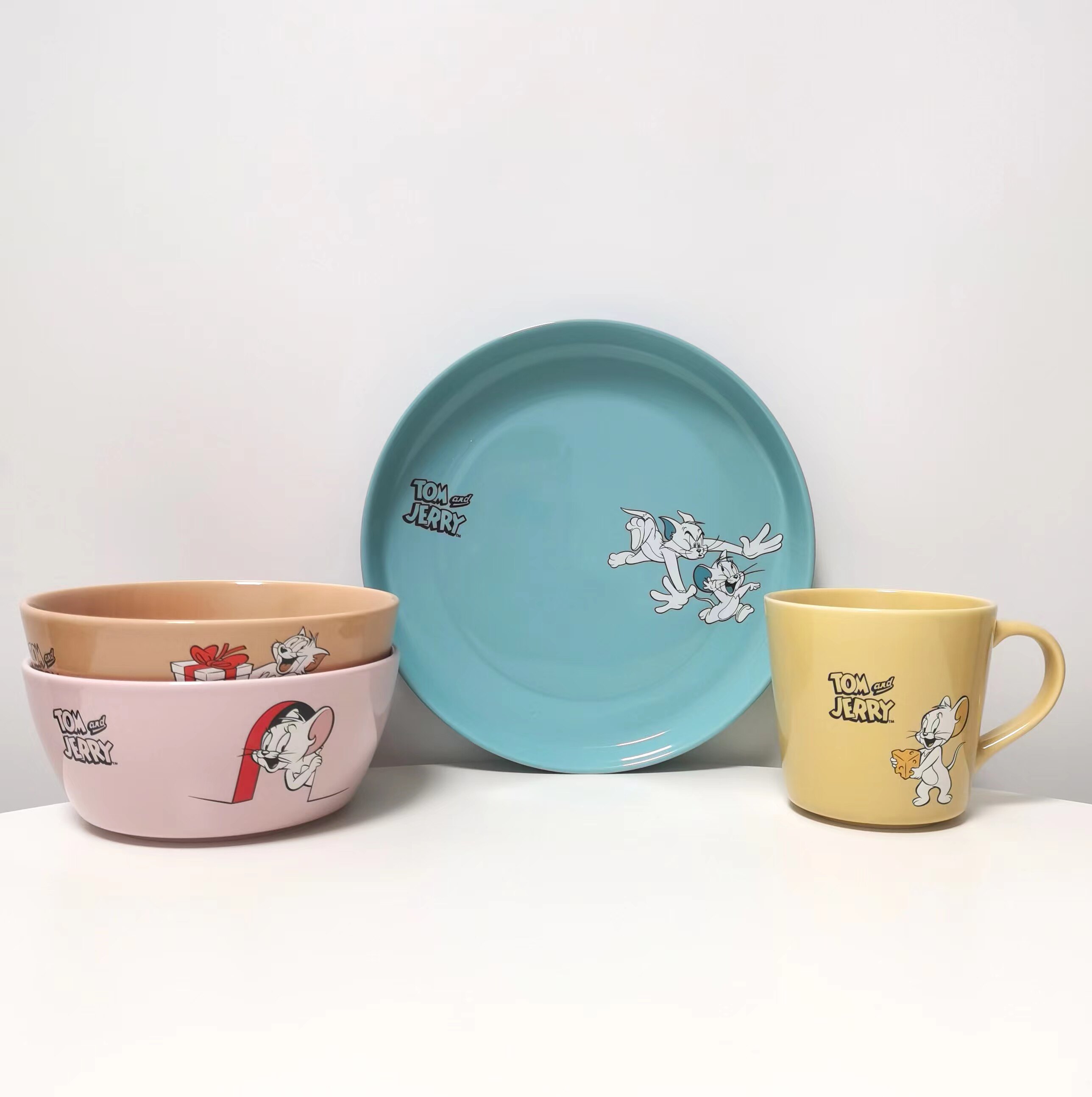 卡通餐具陶瓷出口日本陶瓷杯