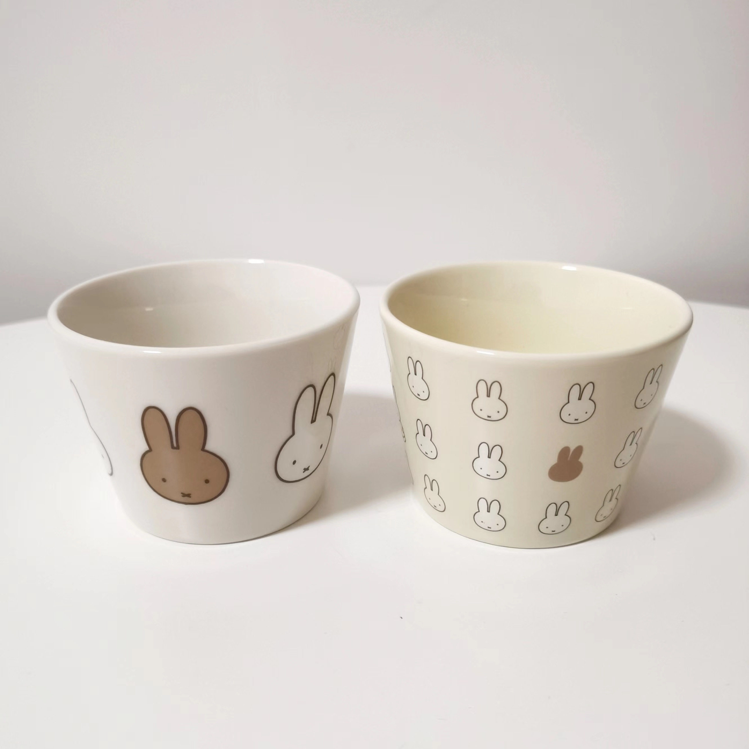 日单米非兔子宽口杯牛奶咖啡卡通陶瓷马克杯早餐酸奶甜品杯随手杯,餐饮具,马克杯,淘宝优惠券,粉丝福利购,淘宝优惠卷