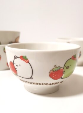 儿童餐具陶瓷出口日本尾单高脚碗