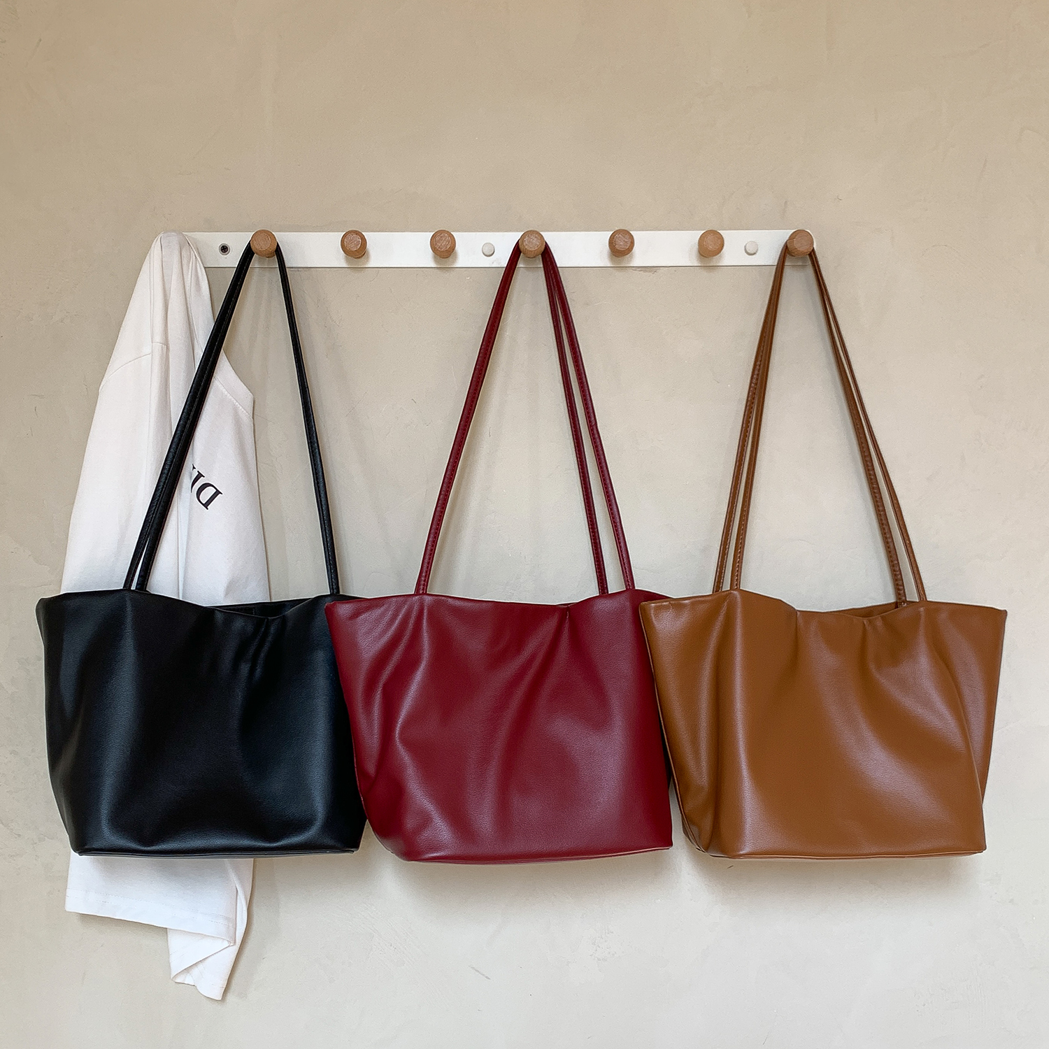 2025新款复古百搭大容量托特包女