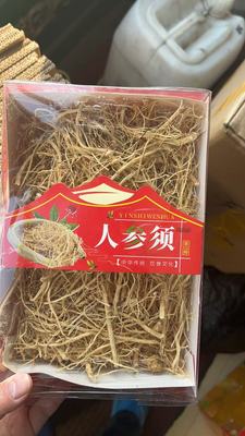 人参生晒白参短体残品新品丑参根须长白山特产人参须净重250g包邮