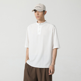 大码纯色夏季圆领T恤男韩版休闲短袖潮牌体恤潮A266-1-T161-P50，男装T恤，电商A266-1