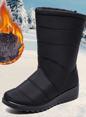 Women's Boots Super Warm Winter Boots With Heels Snow Boots