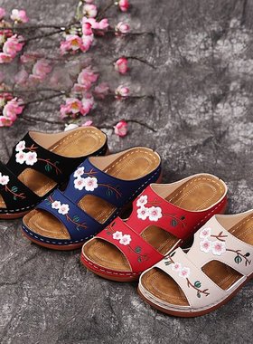 women flat sandals big size 43 summer shoes 大码女平跟凉鞋41