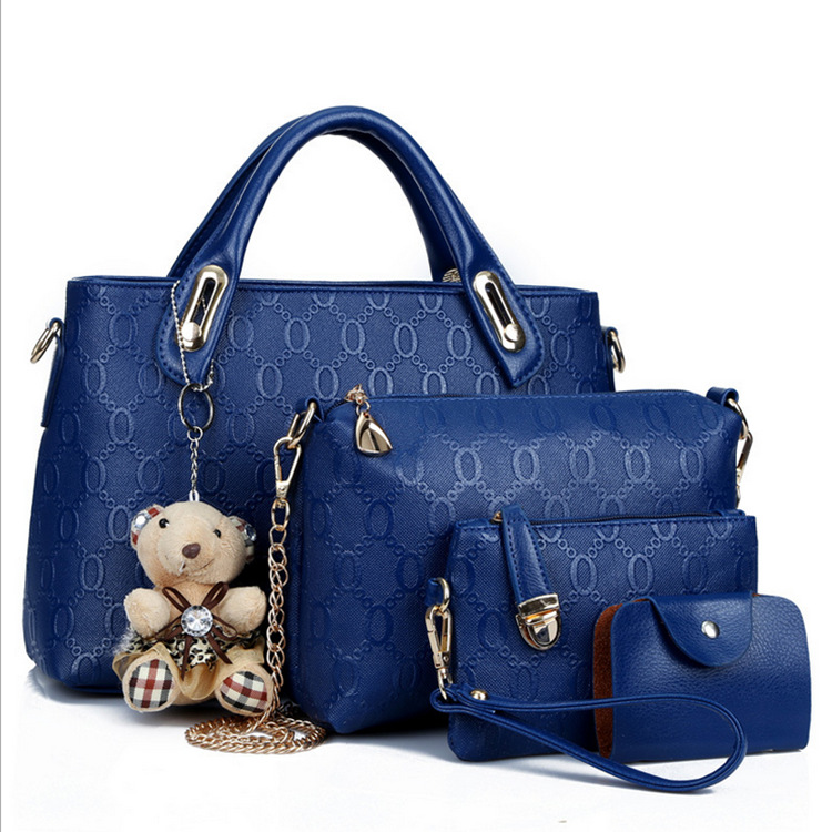 Women Handbags 2024 Messenger Bags Ladies Shoulder Bag 4 set